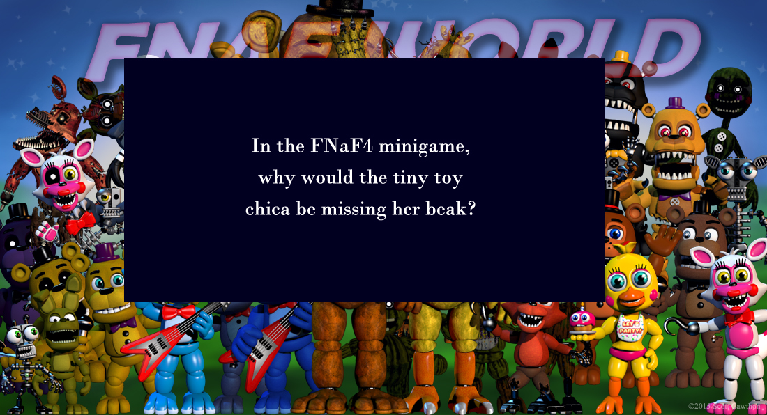 FNAF 4 Fredbear Minigame